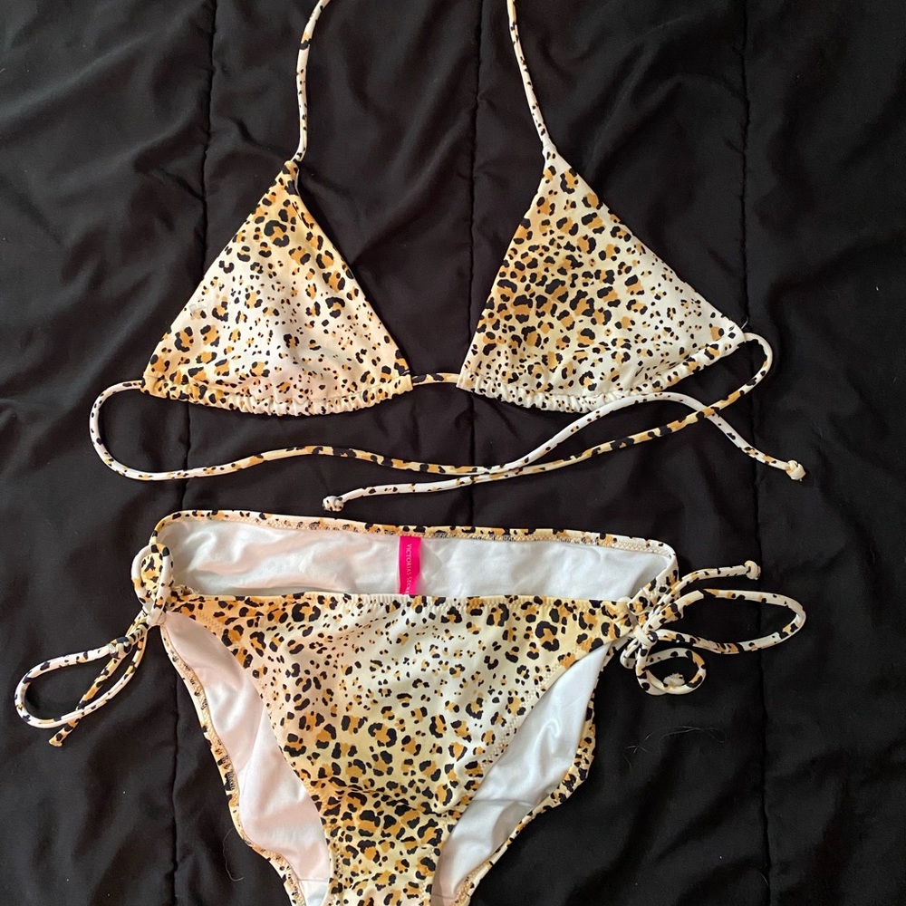 Victoria Secret Leopard Print Bikini